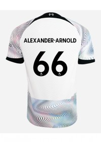 Liverpool Alexander-Arnold #66 Fotballdrakt Borte Klær 2022-23 Korte ermer